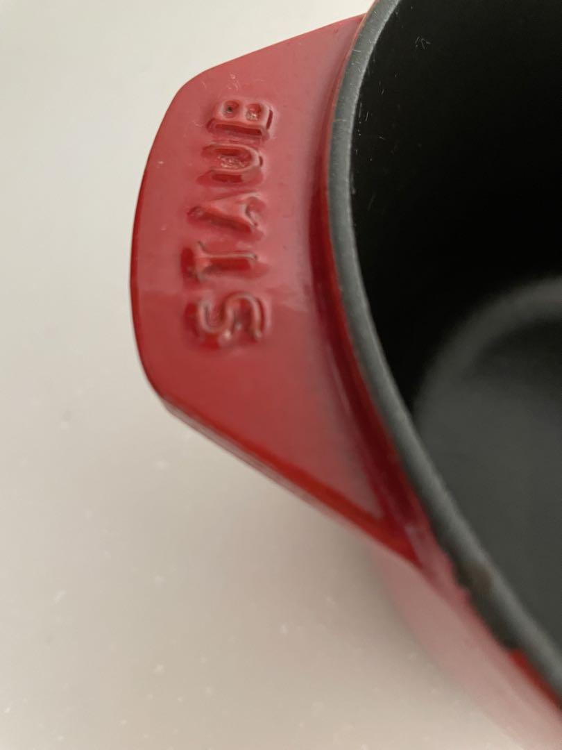 STAUB ラ　ココット　de GOHAN M 16㎝　チェリー