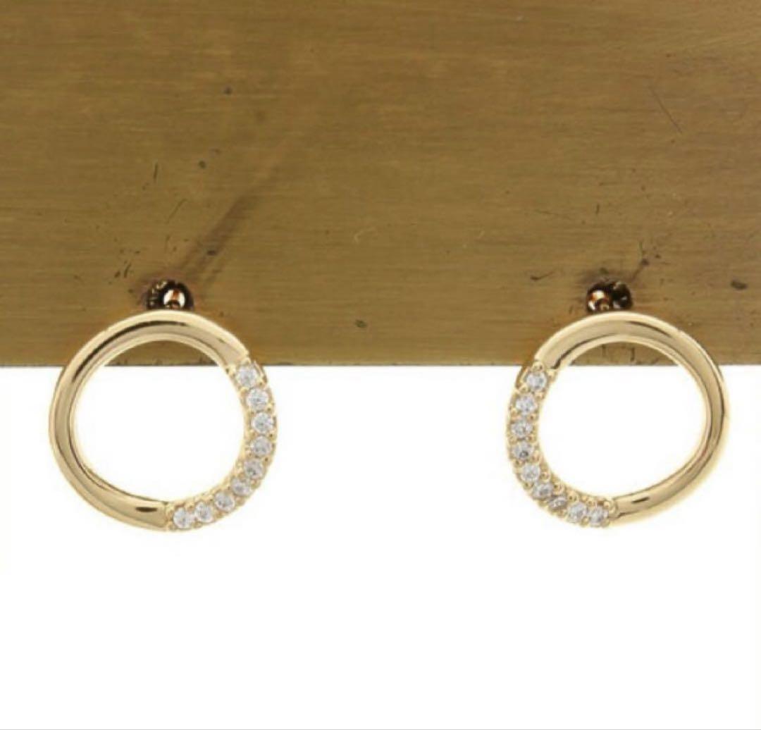 ete 美品サークルビジューピアス サークル ビジュー ピアス（872122） ｜ women（ウィメンズ