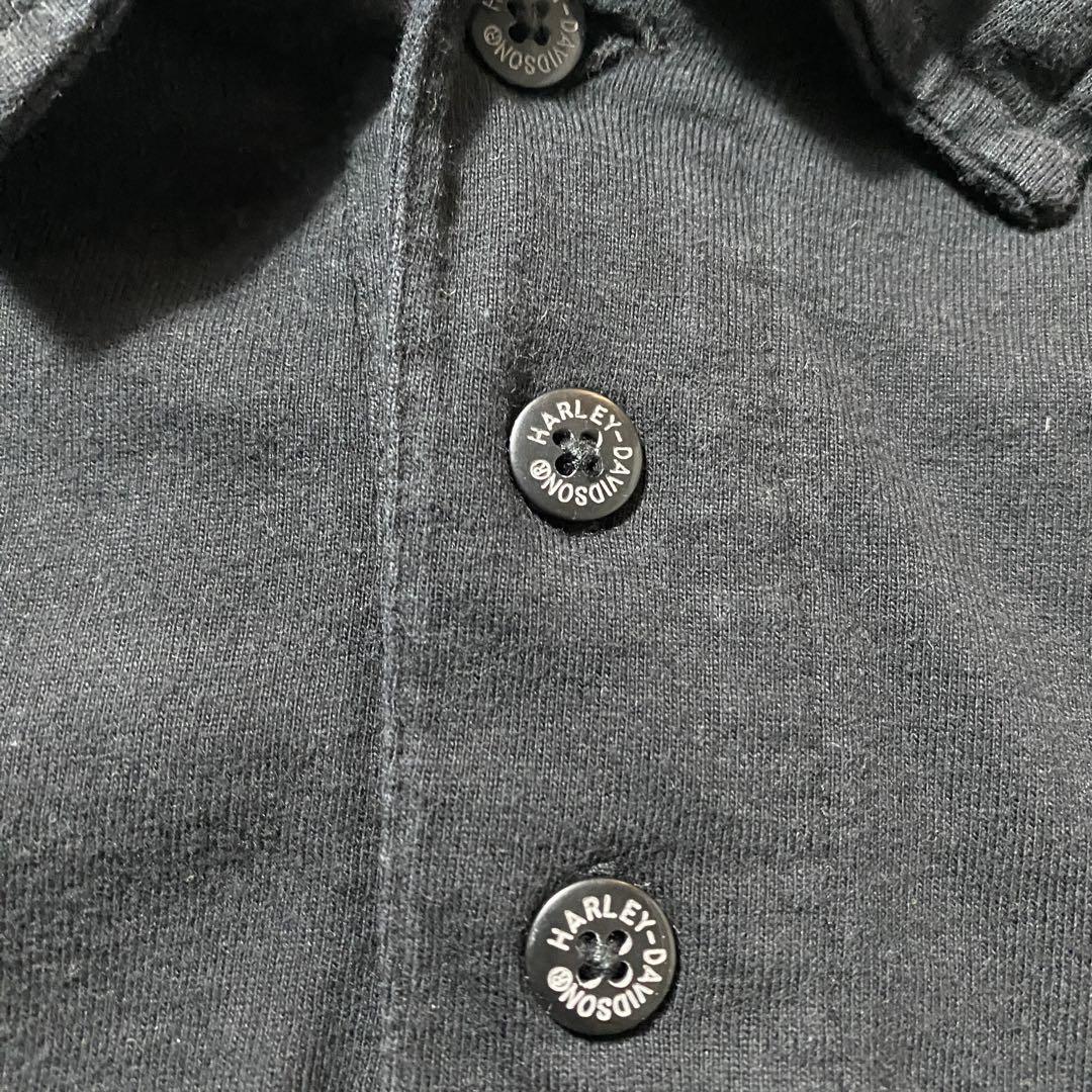 ハーレーダビッドソン 刺繍ワンポイントスリーブロゴ