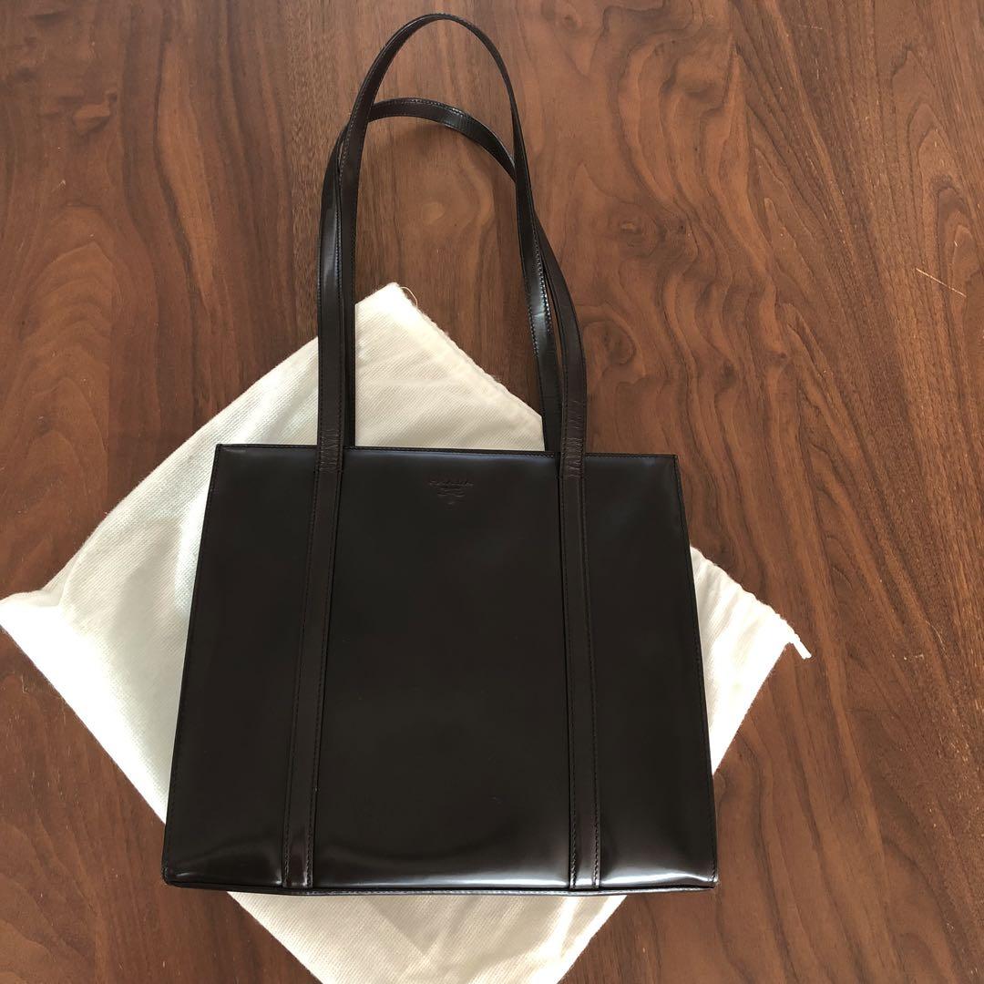 PRADA プラダ　ショルダーバッグ　ダークブラウン
