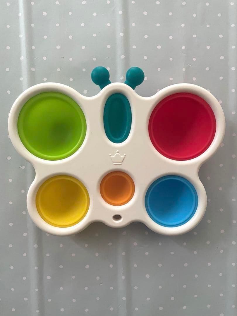 限定1点❣️プッシュポップ 知育玩具 赤ちゃん 安心素材 - メルカリ