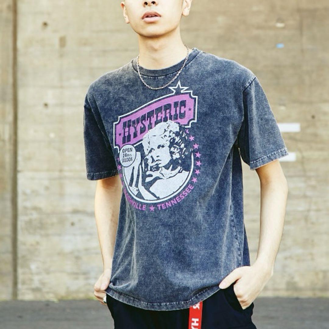 Hysteric Glamour 半袖Tシャツ グラフィック ヒスガール y2k