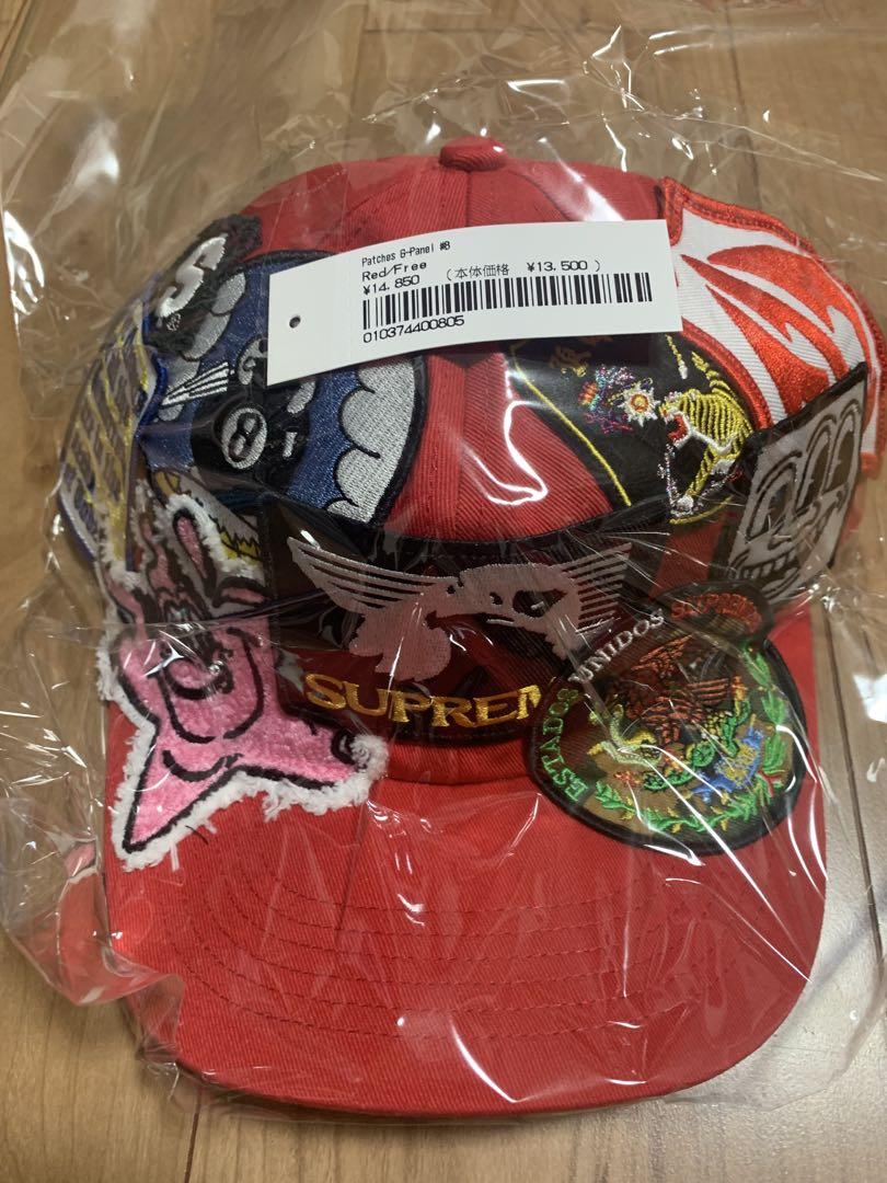 【最安値】Supreme Patches 6-Panel Red