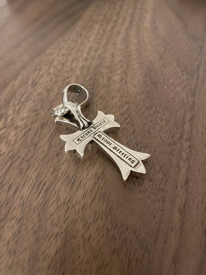 Chrom hearts スモール with ベイル クロスペンダント Chrom hearts スモール with ベイル クロスペンダント