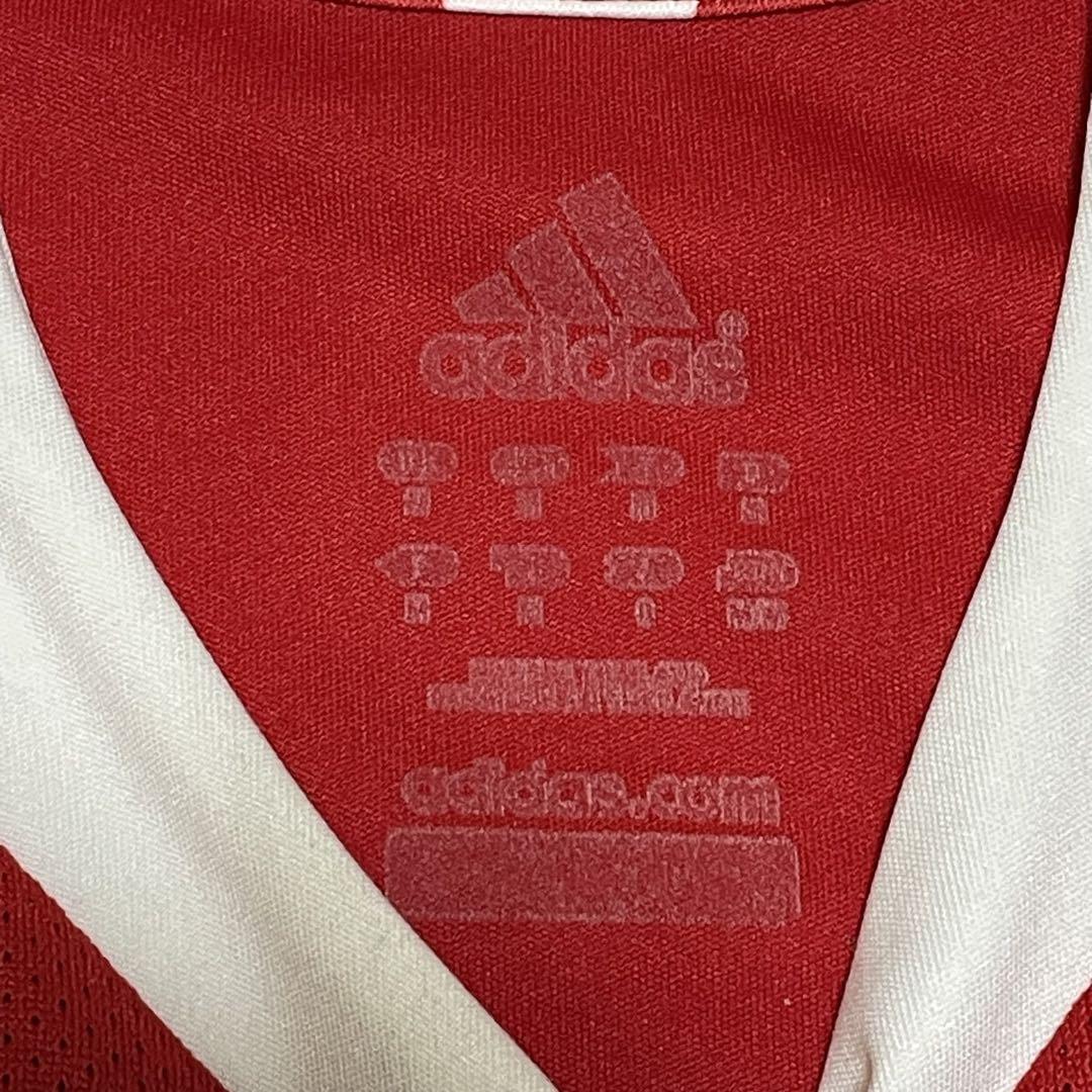 adidas サッカーシャツ　ゲームシャツ　リバプール　ホームユニフォーム　M