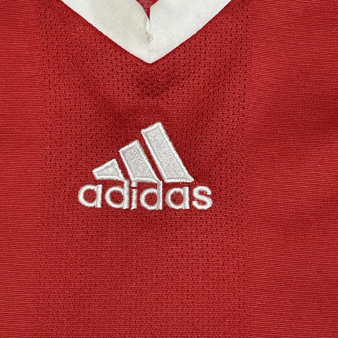adidas サッカーシャツ　ゲームシャツ　リバプール　ホームユニフォーム　M