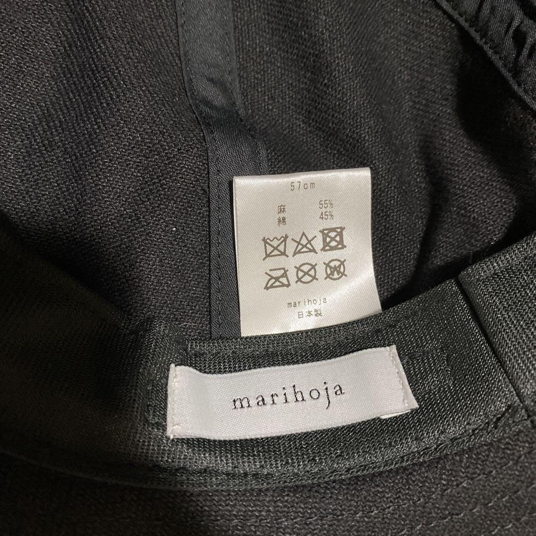 マリホジャ marihoja メトロハット ブラック（Hat ｜ marihoja