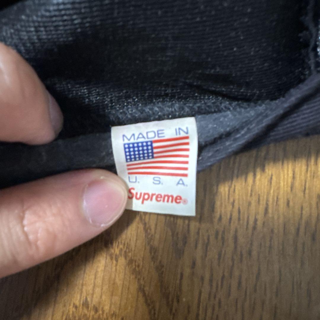 Supreme ブラックキャップ ハリスツイード