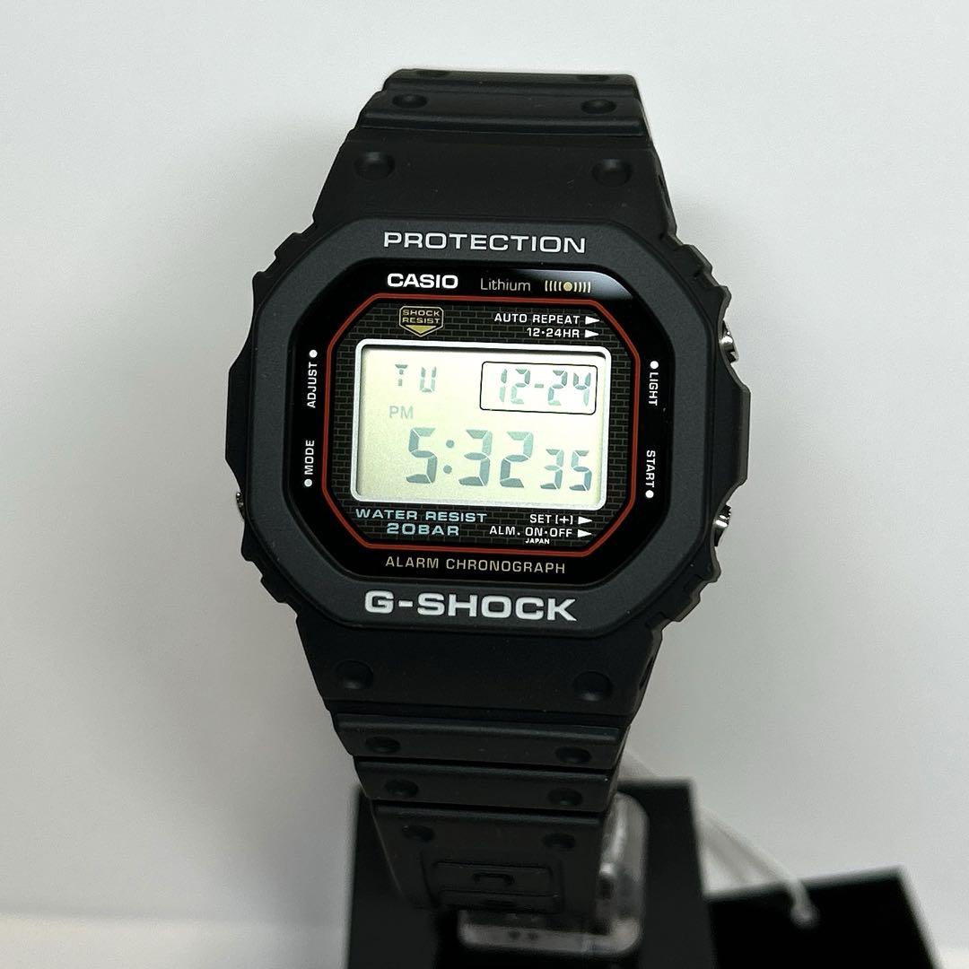 初代G-SHOCK 復刻モデル CASIO国内正規品 DW-5000R-1AJF