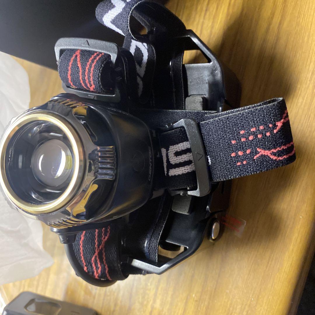 【未使用】GENTOS GH200RG ヘッドライト