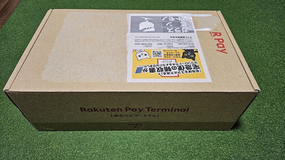 楽天ターミナル　楽天ペイ　ブラック　新品未使用品 Rakuten - 楽天ターミナル【新品未開封品】ブラック 楽天ペイ