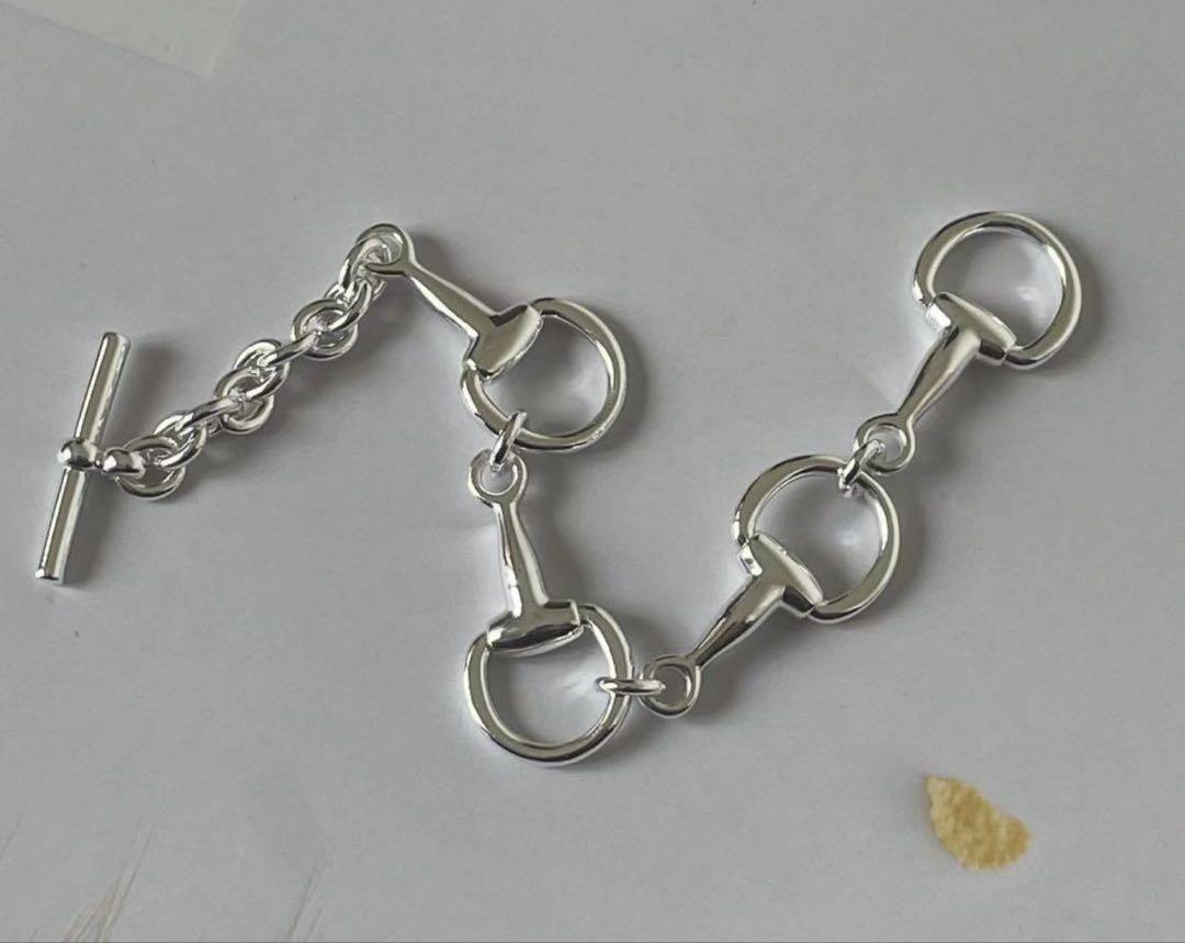 LAVER FOUR BIT CHAIN T BAR ブレスレット