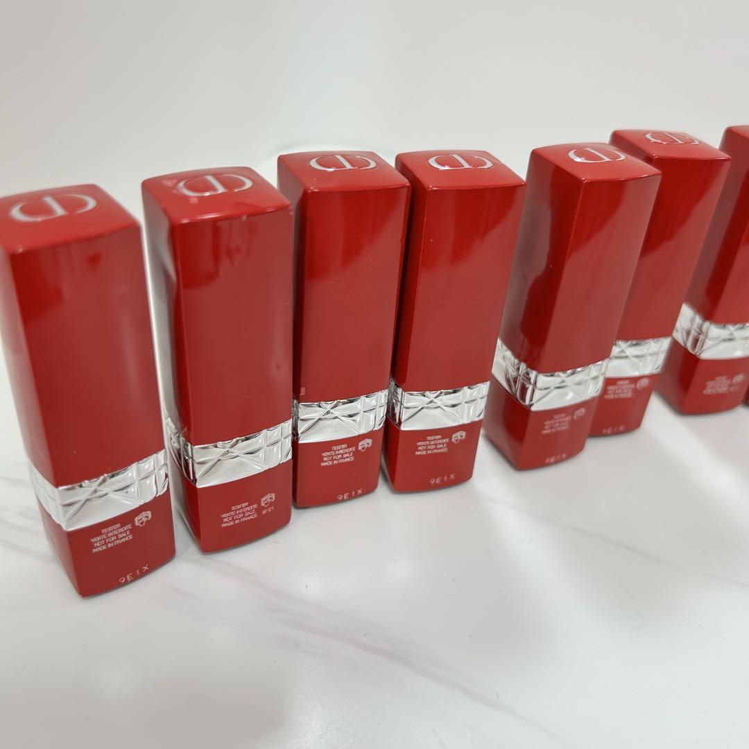 【ジャンク品】まとめ売り　ディオール　DIOR 口紅 9本セット