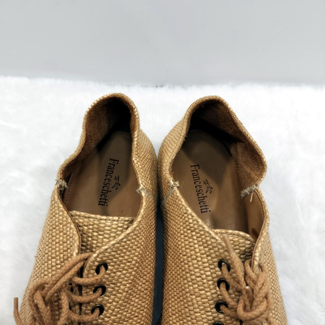 美品✨️Franceschetti ドレスシューズ【ハンドメイド・編み込み】 美品✨️Franceschetti ドレスシューズ【ハンドメイド・編み込み】