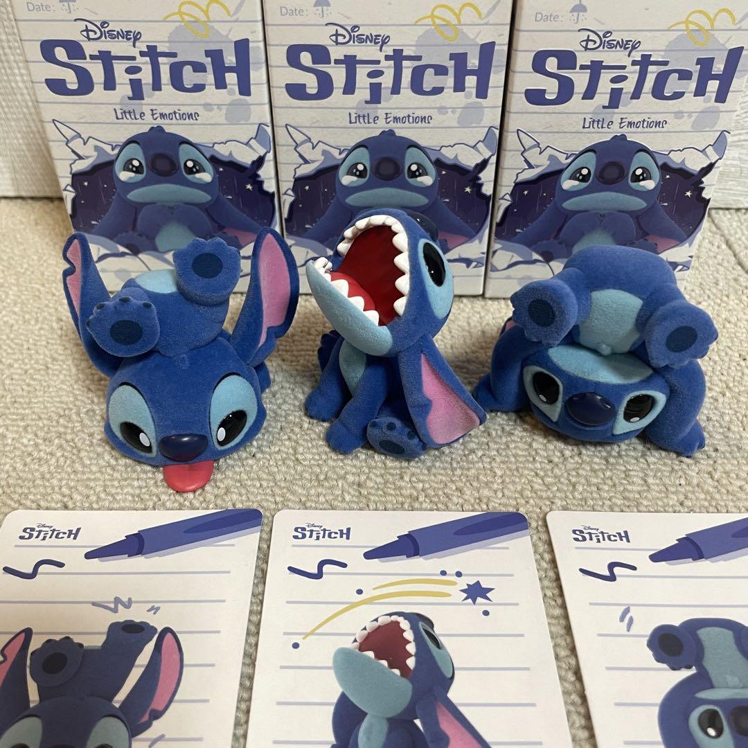ポップマート　Stitch Little Emotions フィギュア