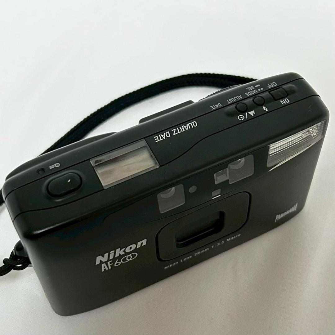 完全動作品 ニコン Nikon AF600 コンパクトフィルムカメラ #0009