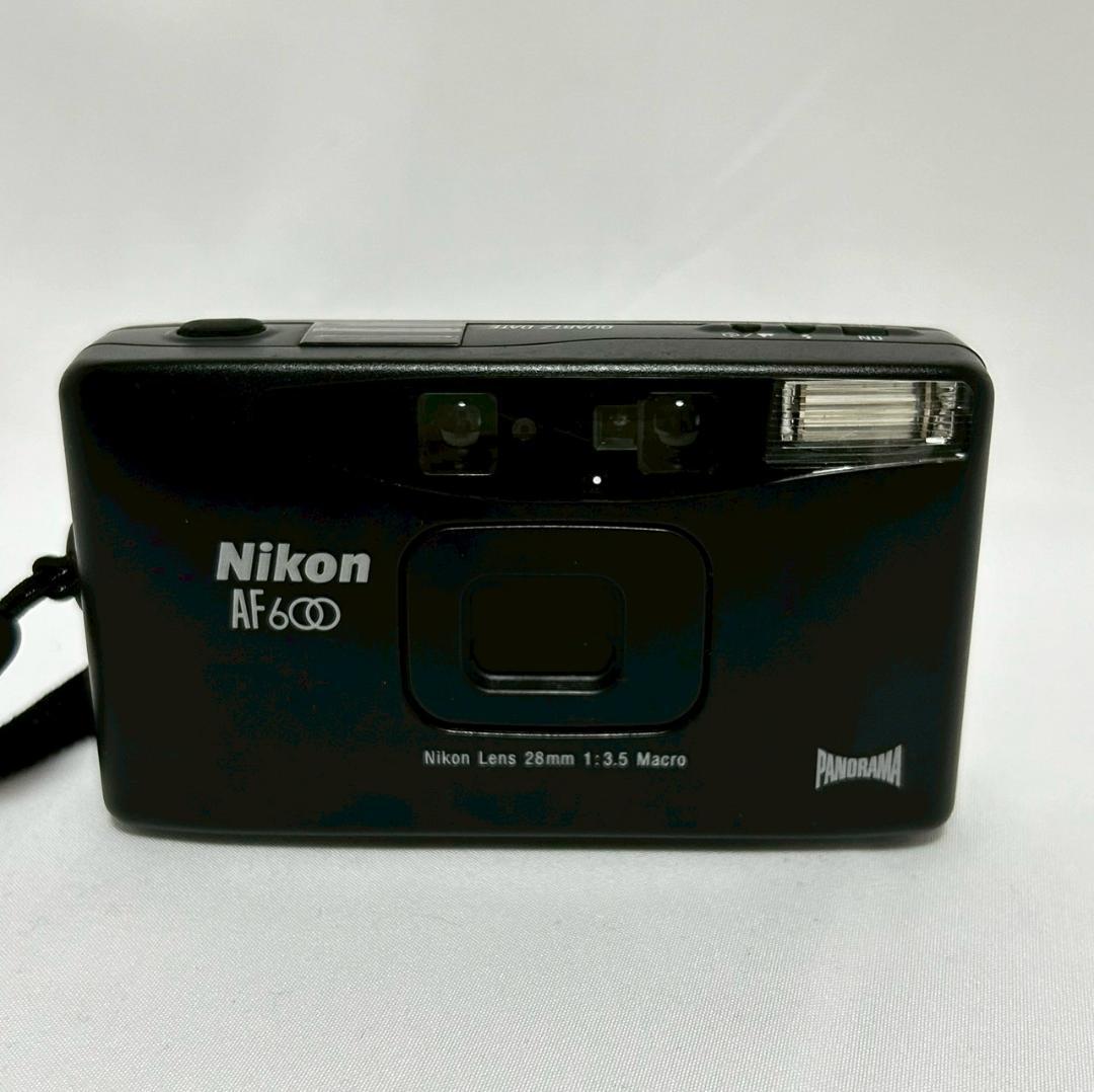 完全動作品 ニコン Nikon AF600 コンパクトフィルムカメラ #0009