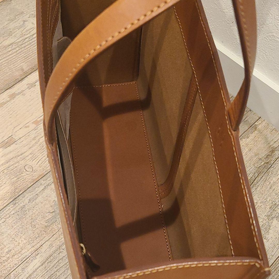 ・デザイン❑ 土屋鞄製造所 ヌメ革 ブラウン CofQv-m69208675757 トート きません