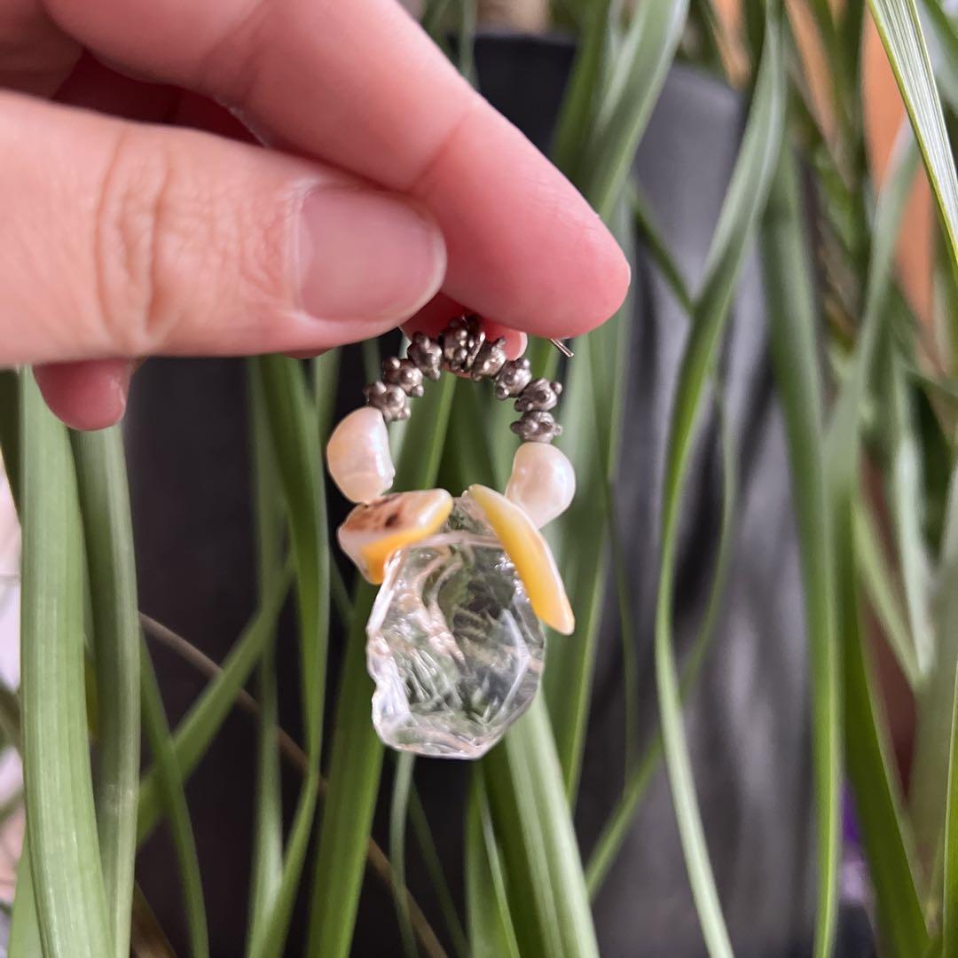 高質 moi クリスタルピアス アクセサリー