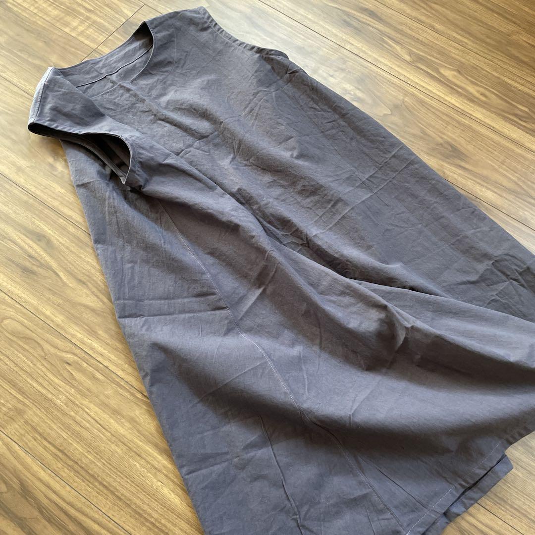 みすず様　ワッシャーコットン　ノースリーブワンピース