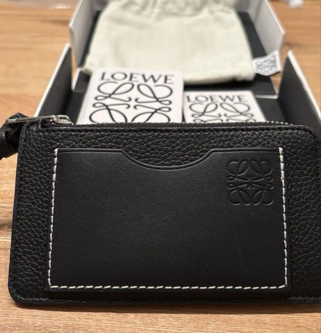 LOEWE ロエベ フラグメントケース　コイン入れ　カードケース　黒　美品☆