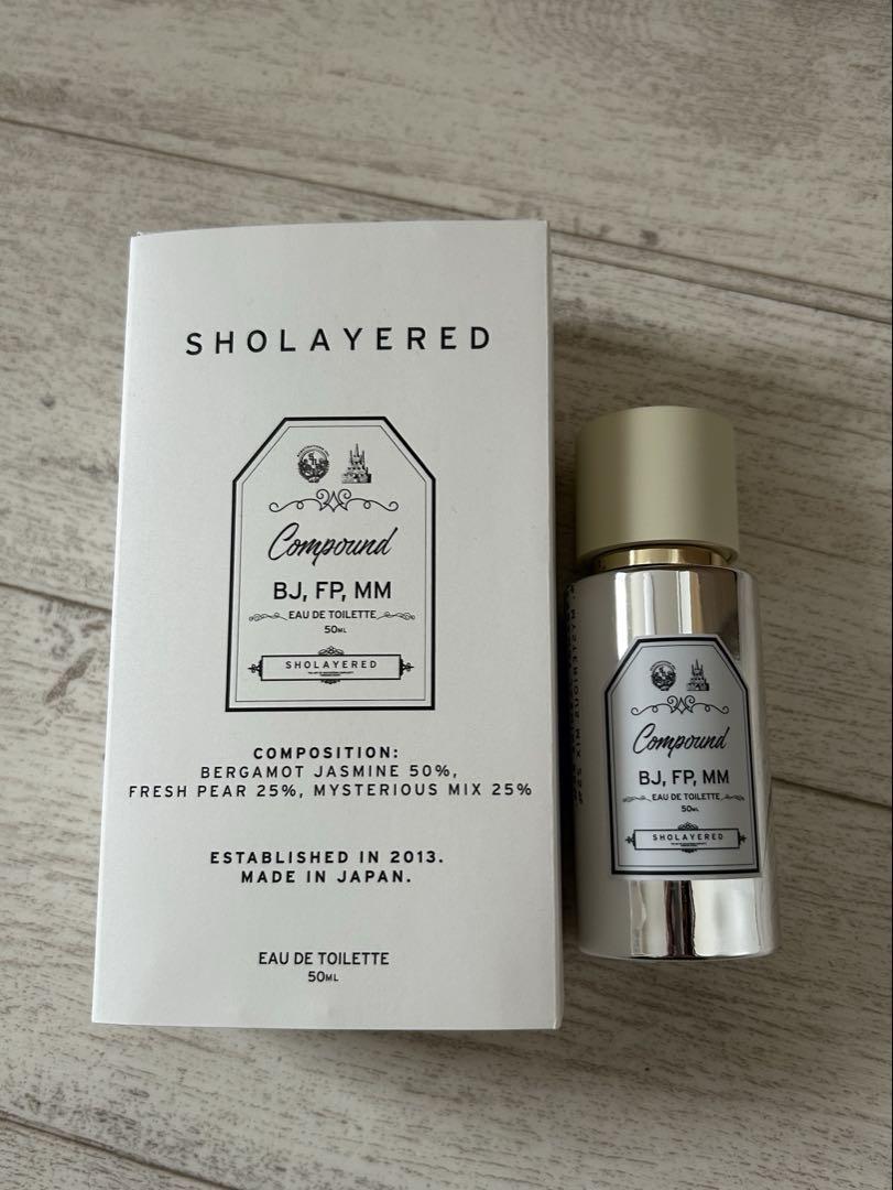 SHOLAYERED コンパウンド オードトワレ BJ, FP, MM 50ml