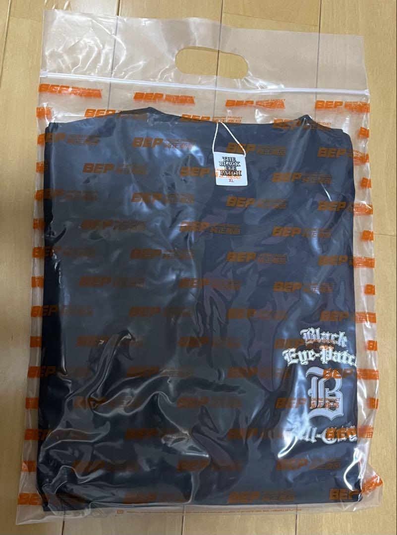 ブラックアイパッチ ロゴ ロンTEE Tシャツ XL