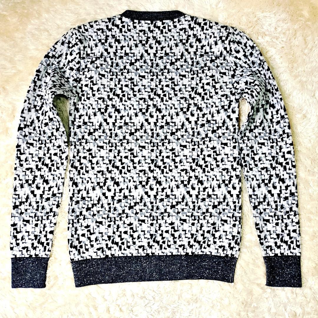 極美品✨️ディオールオム 08AW クリス期 ジオメトリックニット セーター S