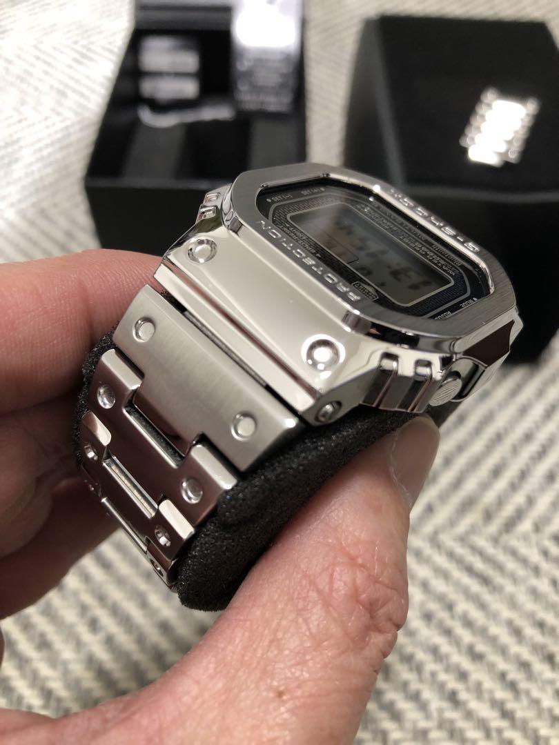 【美品】G-SHOCK フルメタル GMW-B5000D-1JF