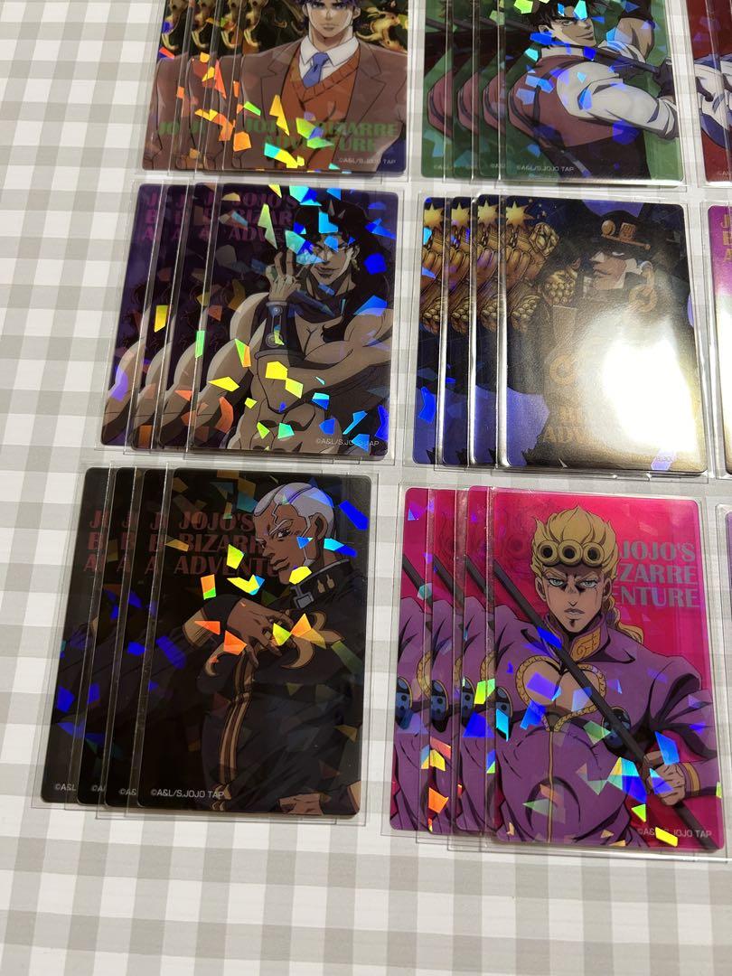 ジョジョの奇妙な冒険 ジョジョワールド SPW財団入団試験 クリアカード コンプ ジョジョワールド SPW財団入団試験 特典 クリアカード ディオ