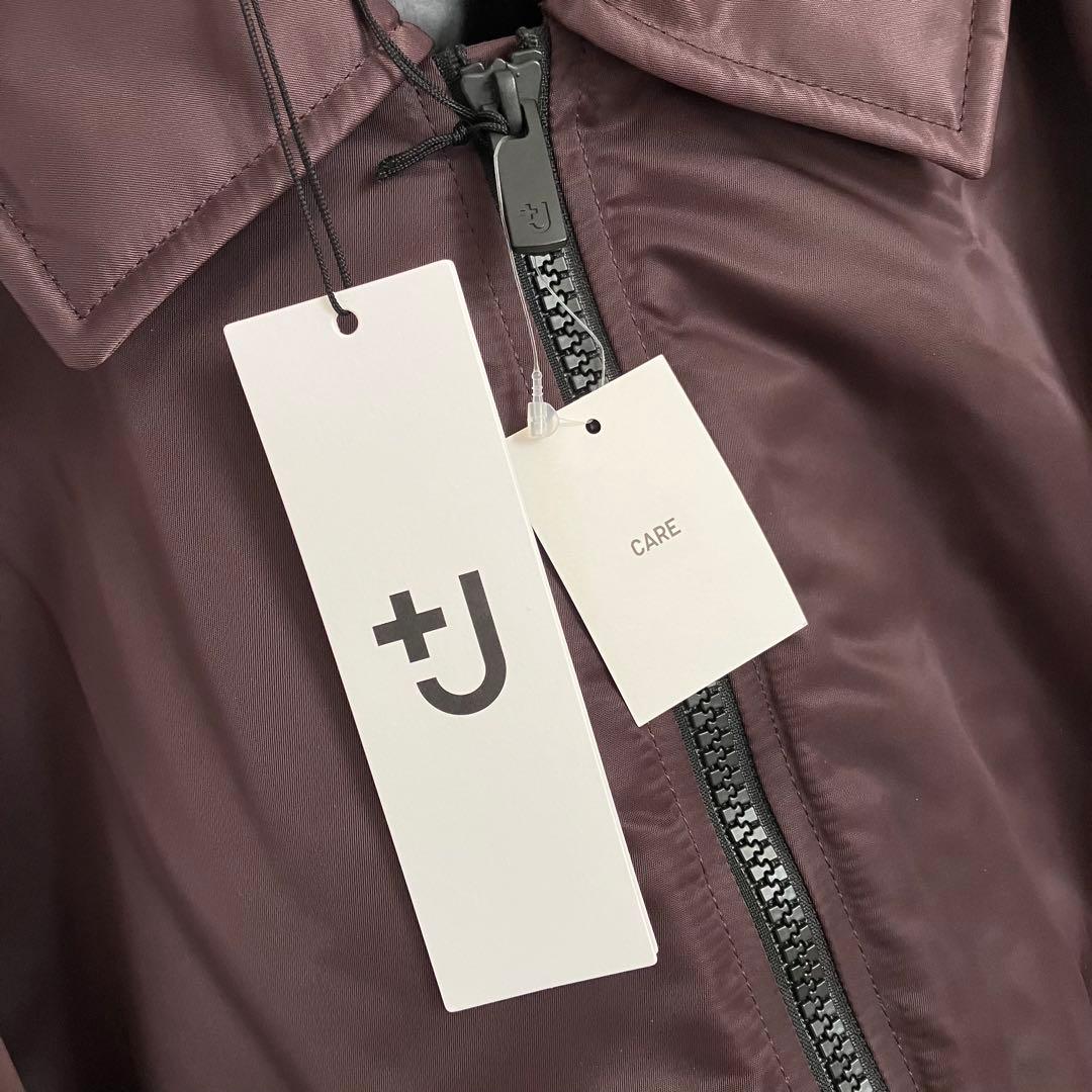 新品タグ付 +J プラスジェイ ダウンオーバーサイズリブブルゾン ワイン コラボ 新品タグ付 +J プラスジェイ ダウンオーバーサイズリブブルゾン ワイン コラボ