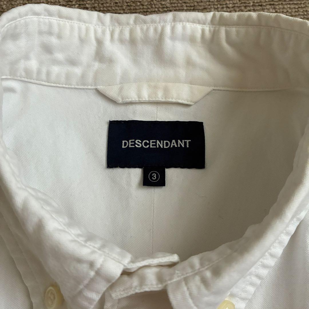 ディセンダント BDシャツ 長袖 白シャツ 3 KENNEDY'S 日本製