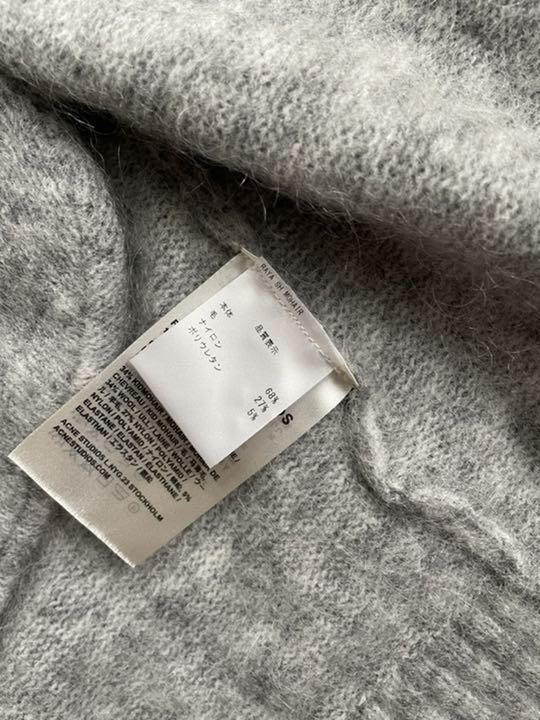 定番人気SALE acne studios モヘアカーディガン XXS IUiSc-m69219230283 新作高品質