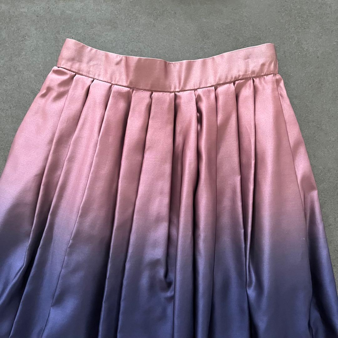 LOUIS VUITTON ルイヴィトン 膝丈 プリーツスカート パーティーS LOUIS VUITTON GULLKHAN_COM