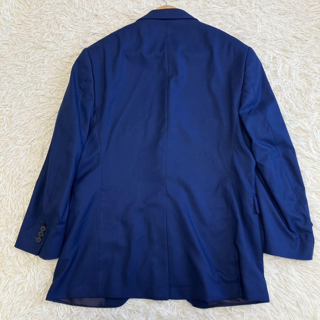美品✨ZARA ザラ　セットアップ　スーツ　EUR50 青　ブルー系