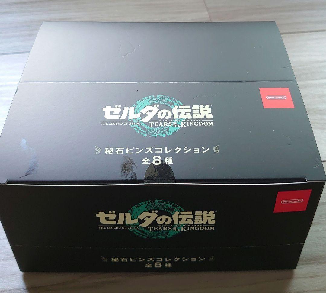 ピンズコレクション秘石 全8種フルコンプ ゼルダの伝説