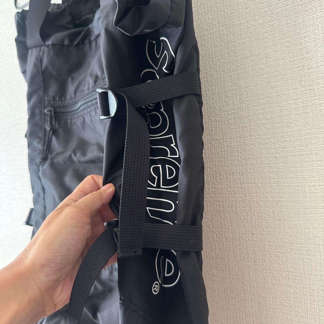 美品Supremeトートバックパック2way黒