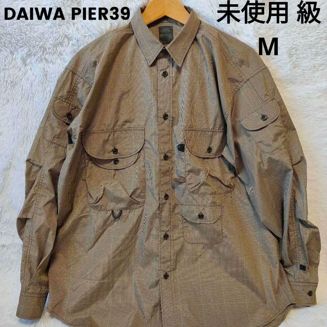 daiwa pier39 チェックシャツ M RU