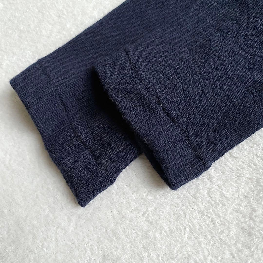 【美品✨】Deuxieme Classe ribタートル　指抜き　ウール　洗える
