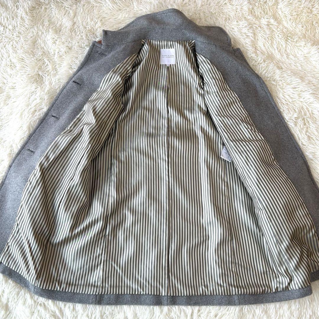 美品　近年モデル　MACKINTOSHPHILOSOPHY ウールロングコート