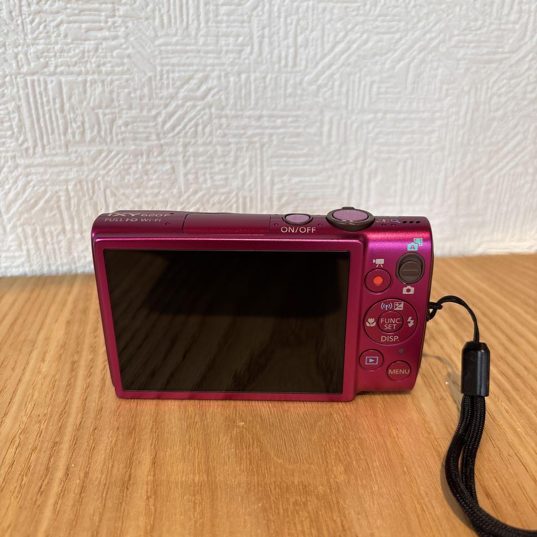 【本体 美品】Canon IXY 620F ピンク フルHD Wi-Fi