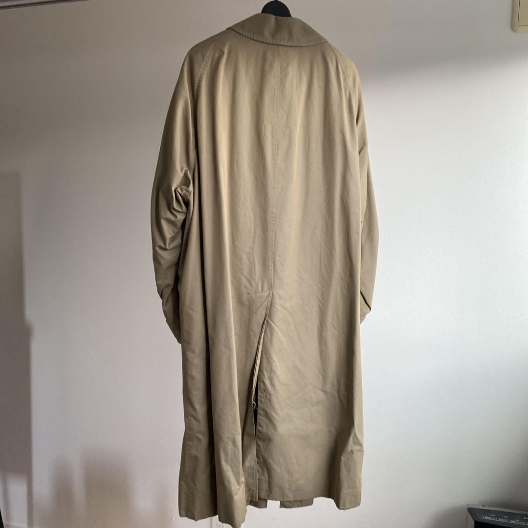 Burberry ステンカラーコート　バルマカンコート　1枚袖