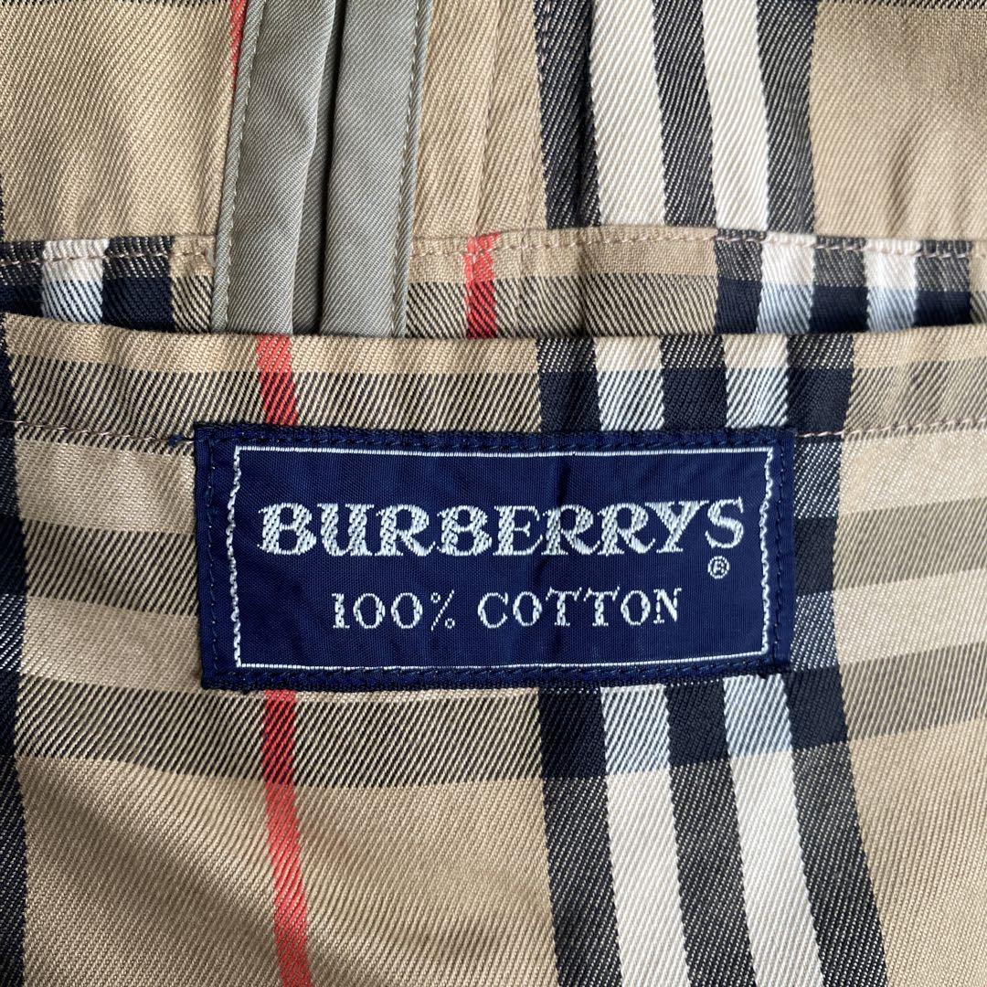 Burberry ステンカラーコート　バルマカンコート　1枚袖