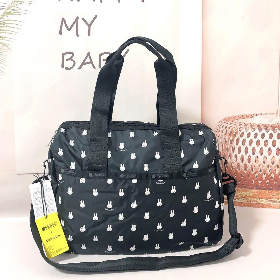 ★新品★レスポートサック ミッフィー ブラック トートバッグ ボストンバッグ