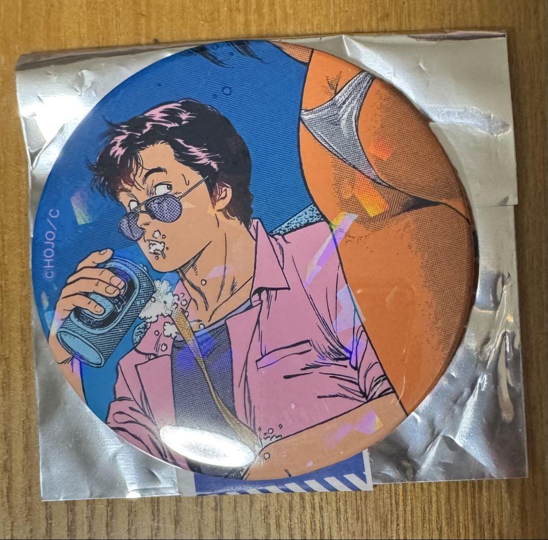 シティーハンター ホログラム缶バッジ 冴羽獠① - メルカリ