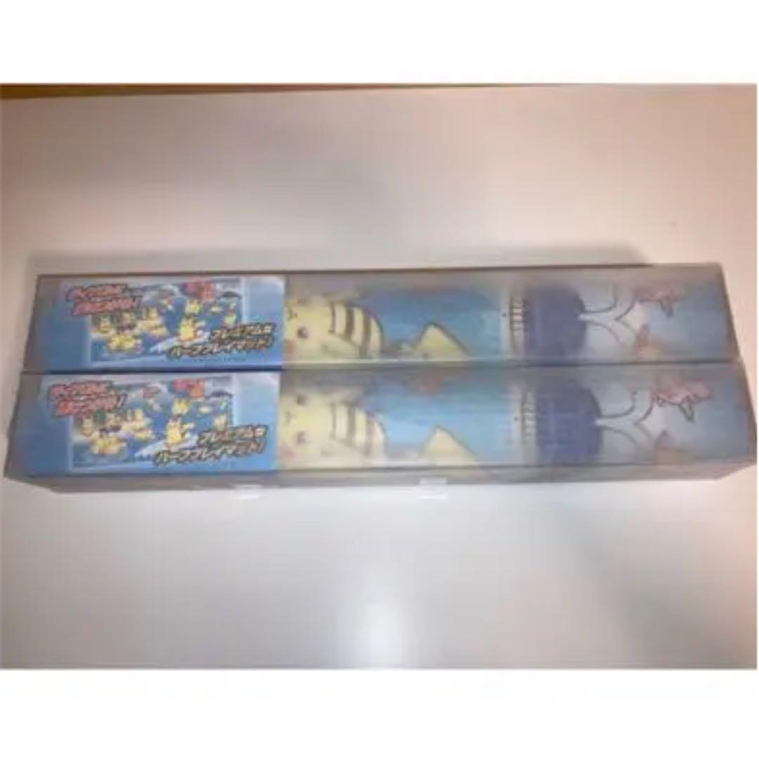 SALE品質保証 ポケモンカードゲーム ラバープレイマットなみのりピカチュウ&そらをとぶピカチュウ jTPYz-m69231942329 高評価安い