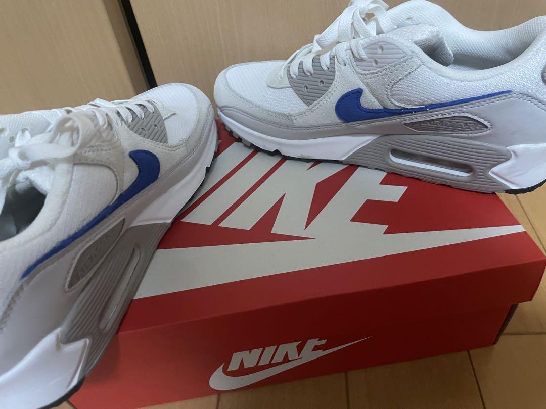 NIKE Air Max 90 ホワイト/ブルー27.5cm