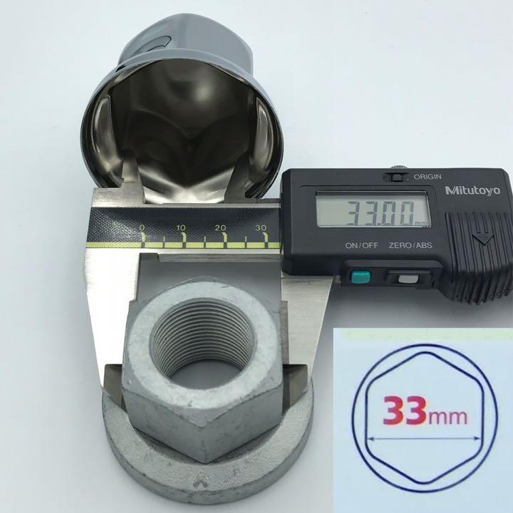 高品質2022 プライヤー付 40個 予備 ナットキャップ ISO33mm ステン トラック 9Ohwe-m69232773556 特価HOT