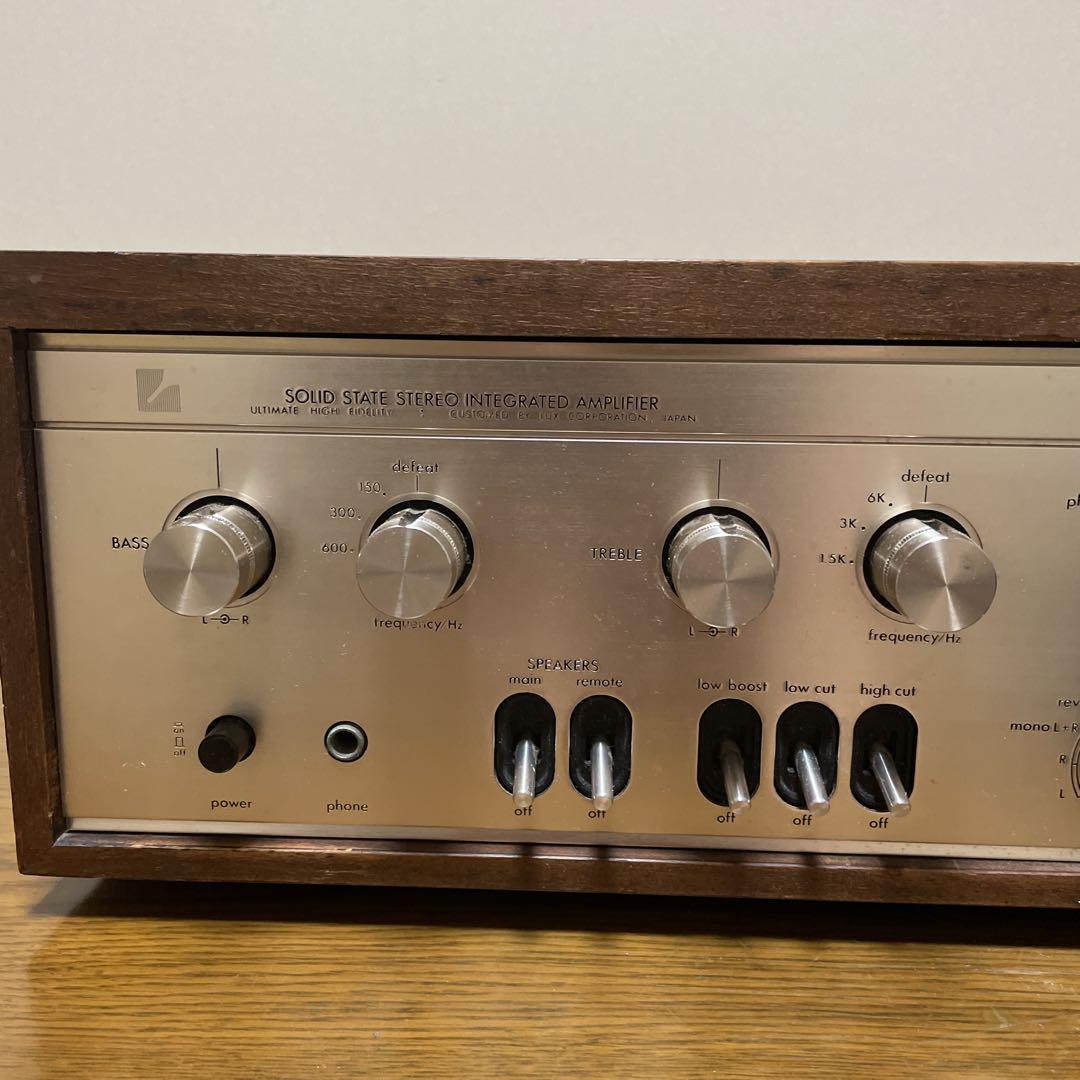 LUXMAN プリメインアンプ L-507 - メルカリ