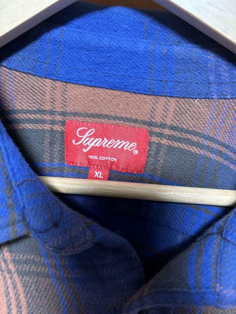 トップス Supreme Flannel Shirt 19AW XL